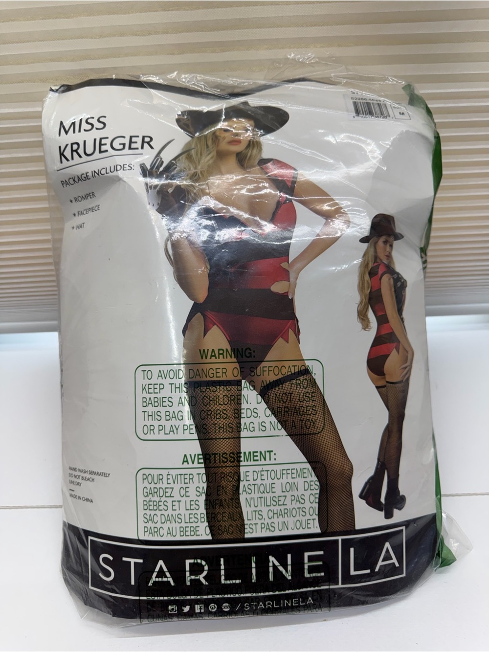 Starline Women's Miss Krueger Costume - Picture 2 of 6